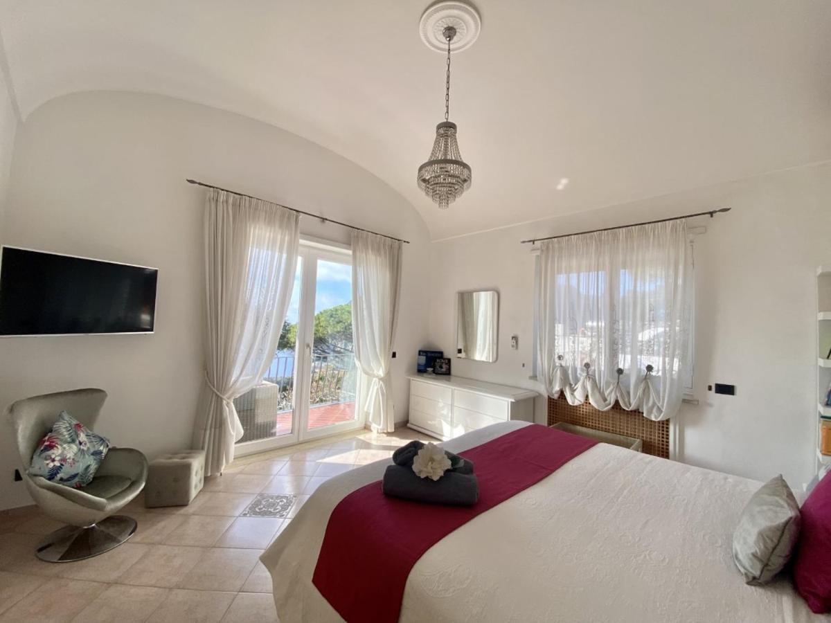 Marvelous Sea View Villa Capri Exteriör bild