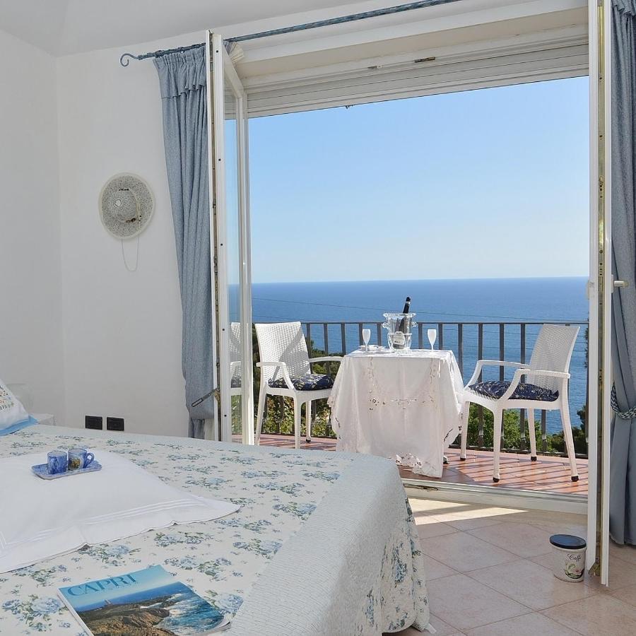 Marvelous Sea View Villa Capri Exteriör bild