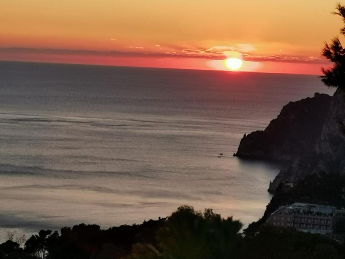 Marvelous Sea View Villa Capri Exteriör bild