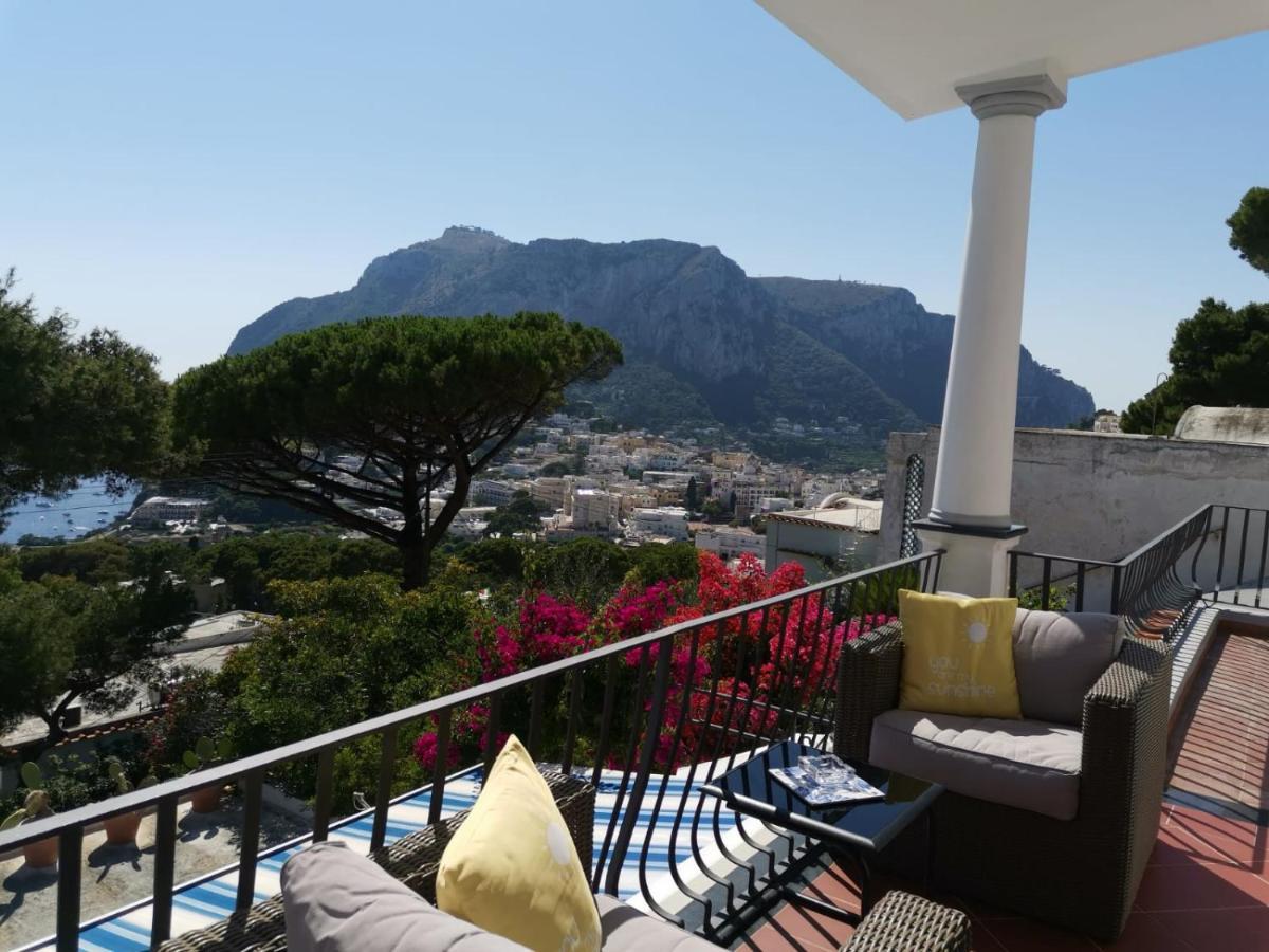 Marvelous Sea View Villa Capri Exteriör bild