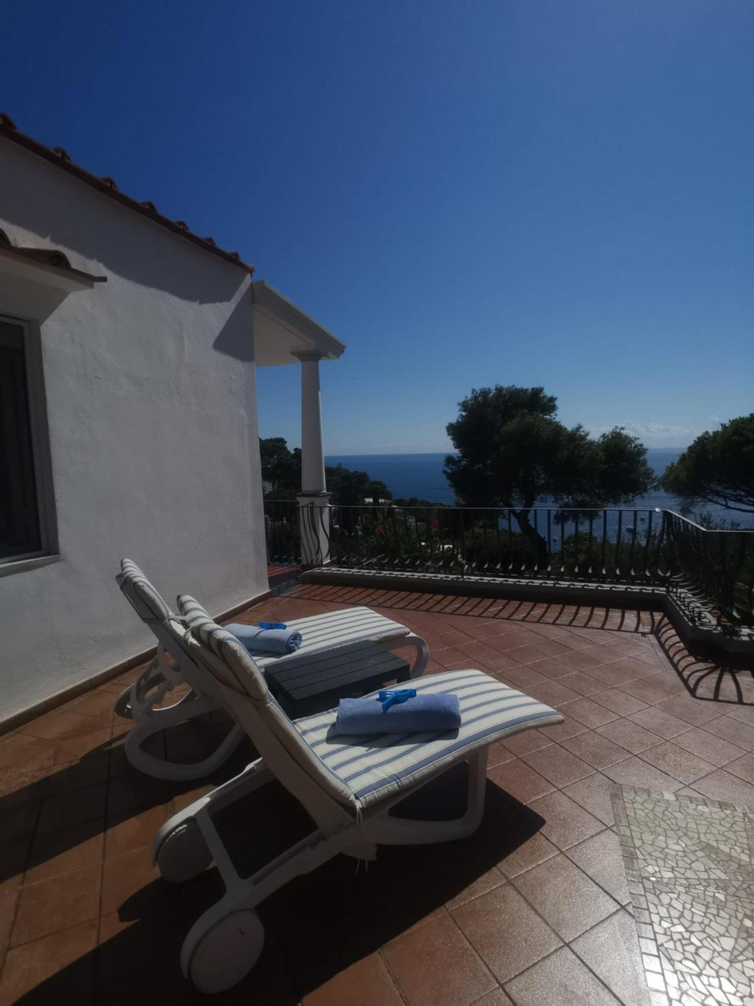 Marvelous Sea View Villa Capri Exteriör bild