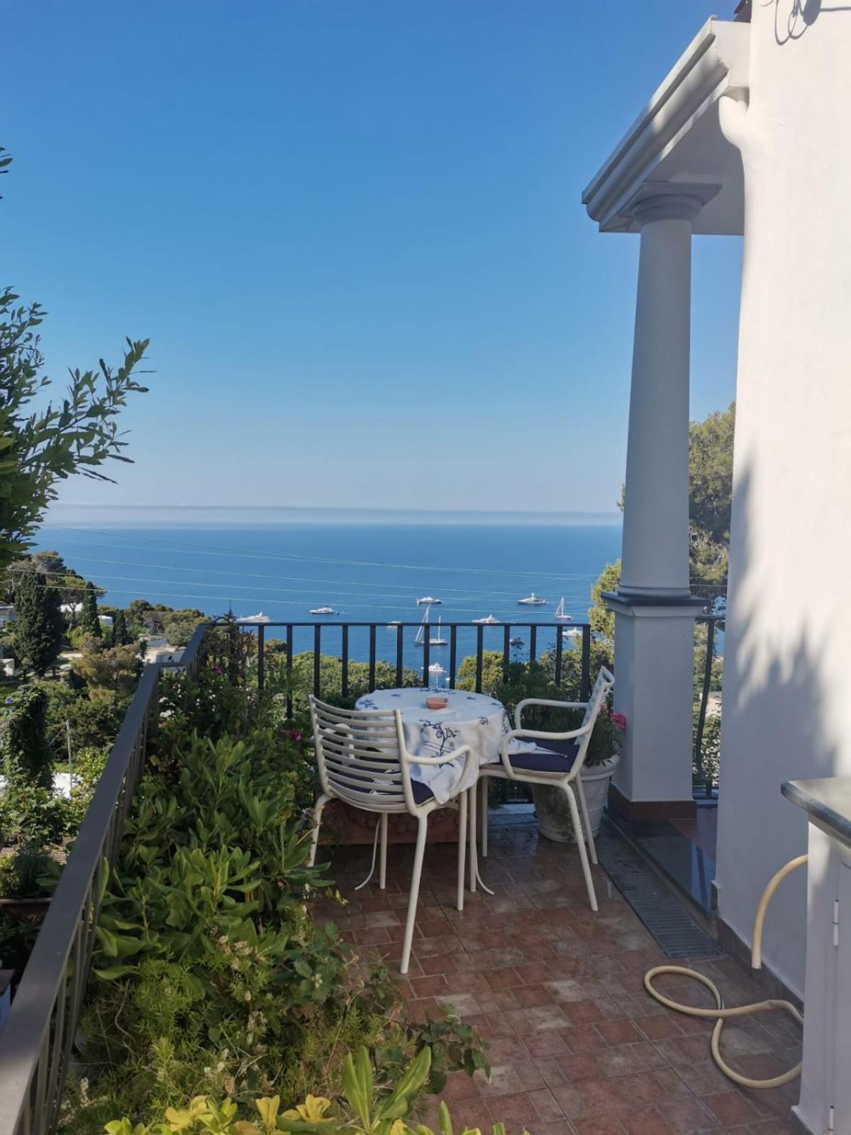 Marvelous Sea View Villa Capri Exteriör bild