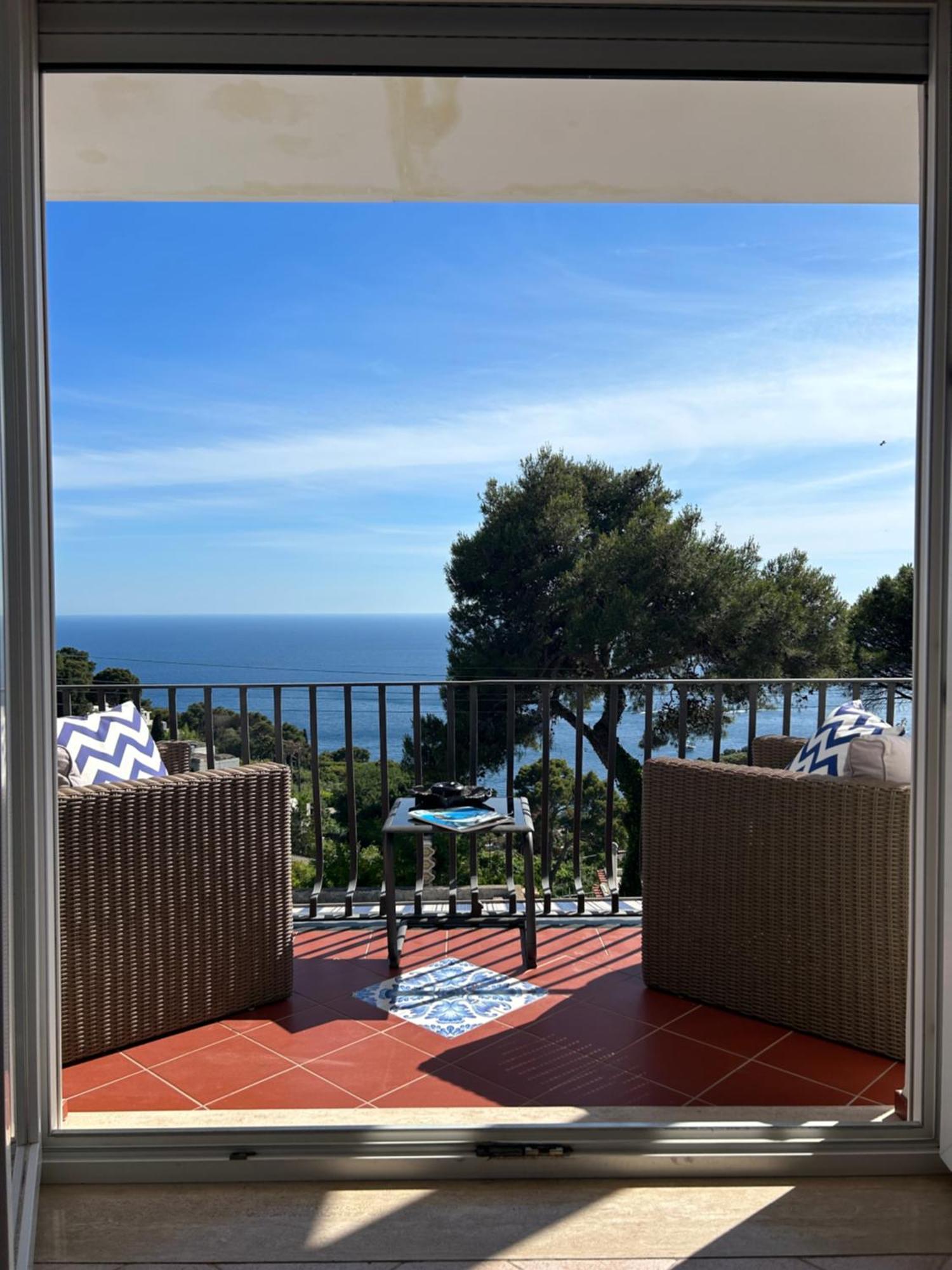 Marvelous Sea View Villa Capri Exteriör bild