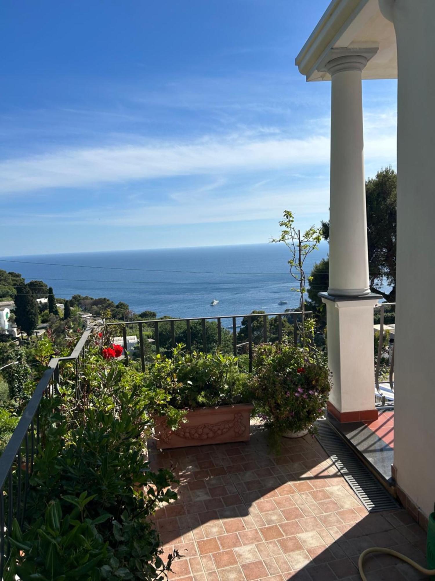 Marvelous Sea View Villa Capri Exteriör bild