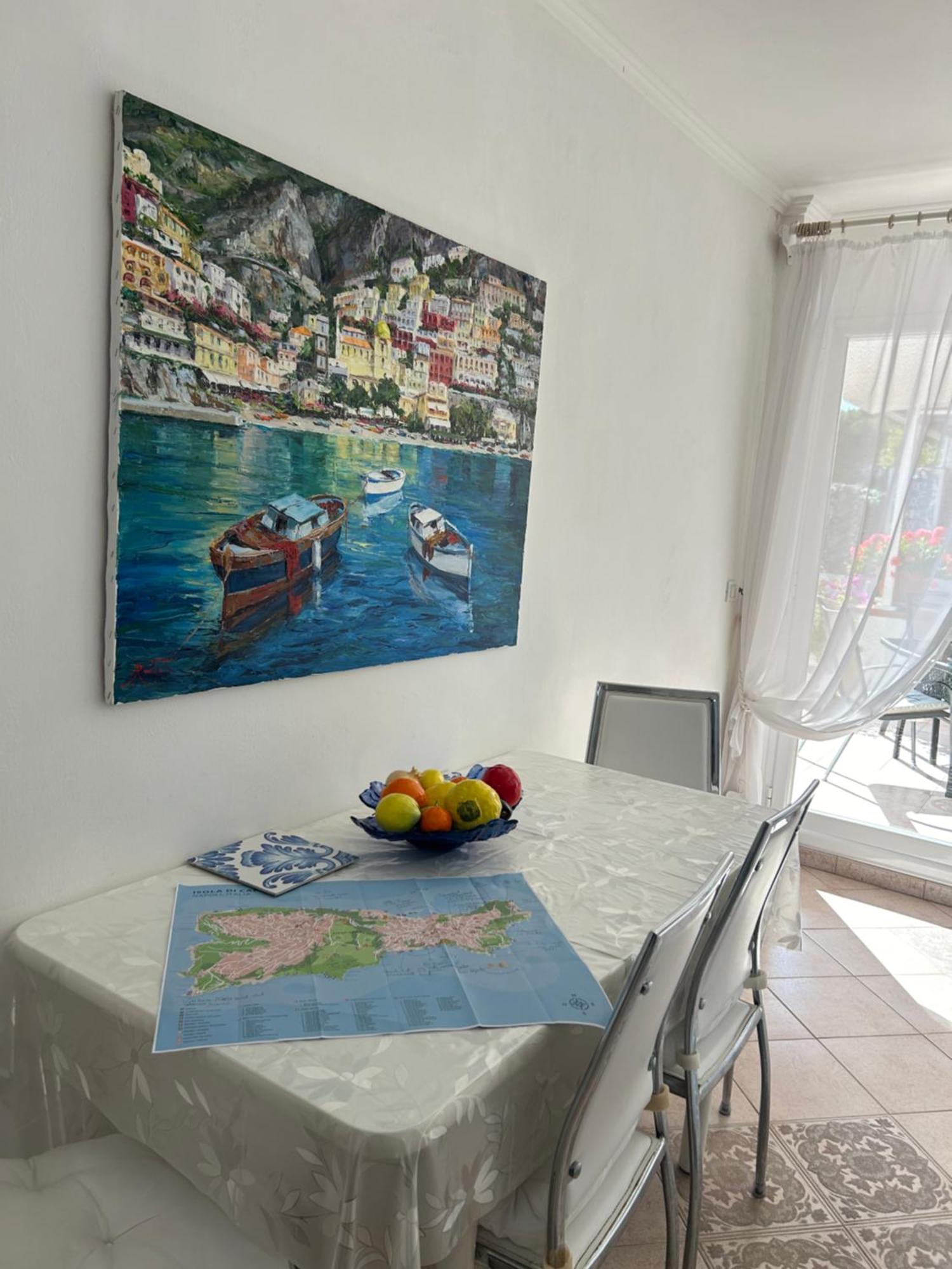 Marvelous Sea View Villa Capri Exteriör bild