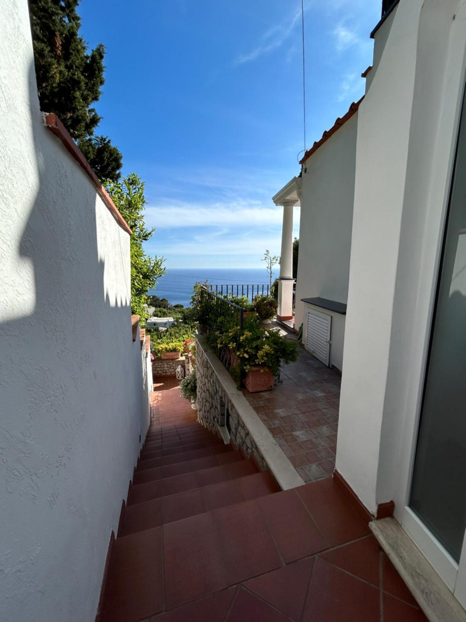 Marvelous Sea View Villa Capri Exteriör bild