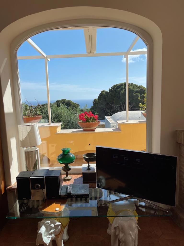 Marvelous Sea View Villa Capri Exteriör bild