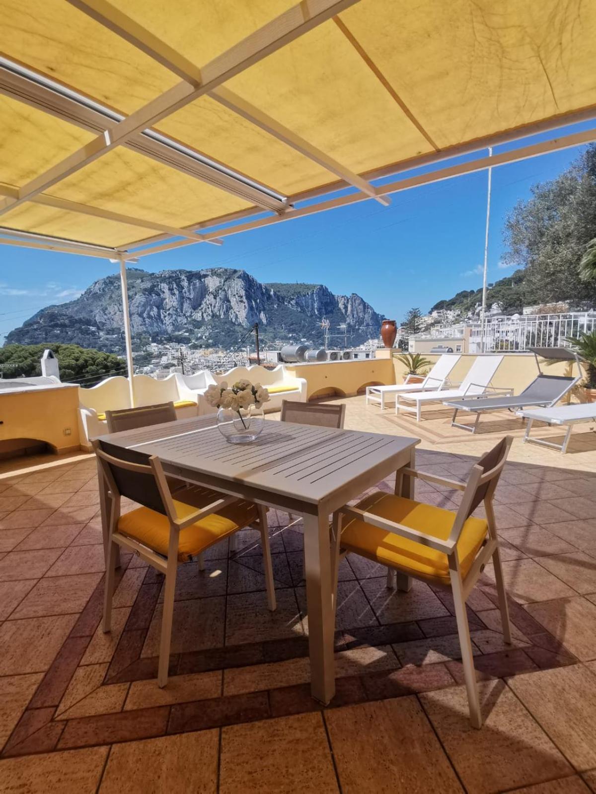Marvelous Sea View Villa Capri Exteriör bild